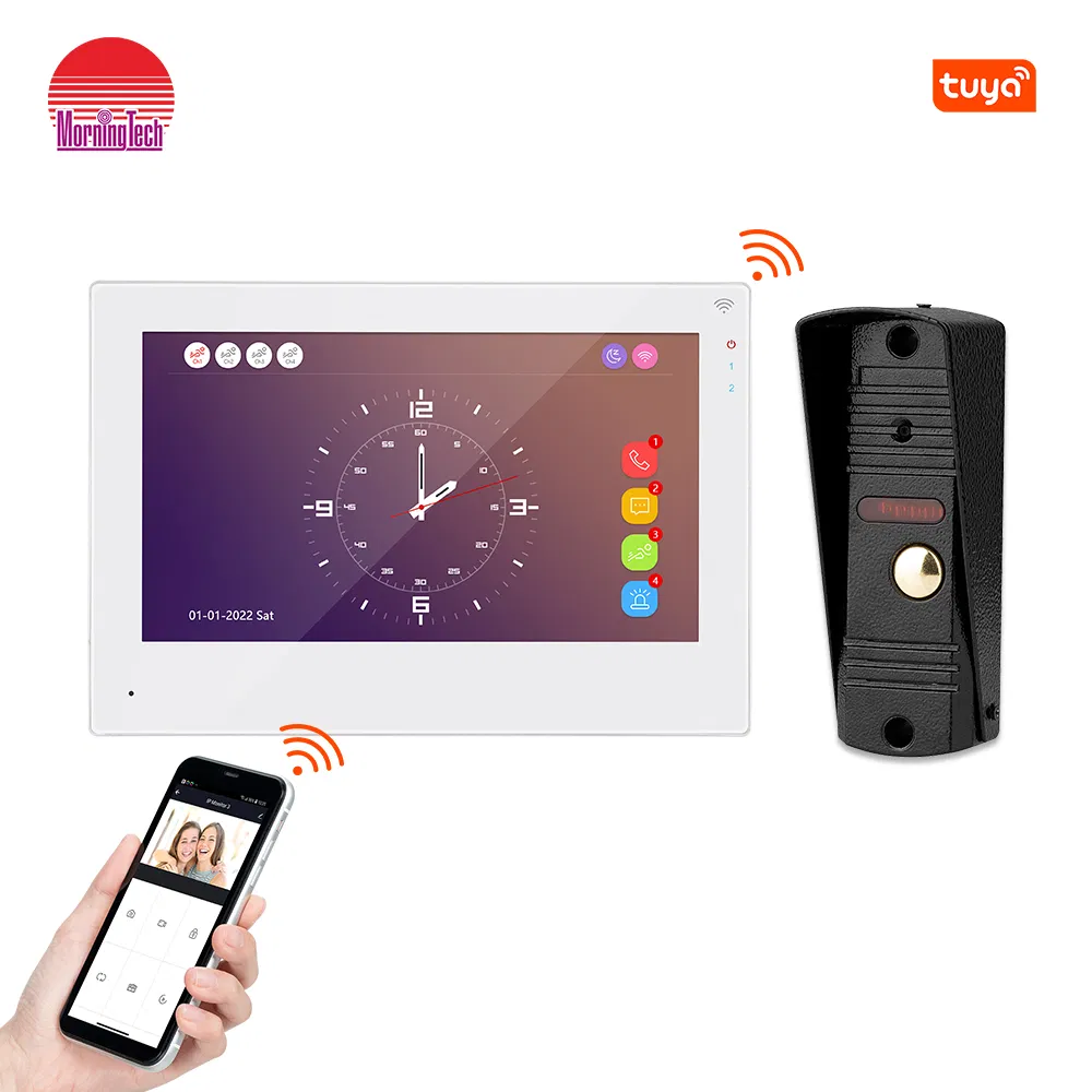 2020 Hot Products Wireless Smart Doorbell WiFi Video Doorphone Smart Doorbell WiFi Wireless Video Intercom Door Ring Security Camera Bell 1080P