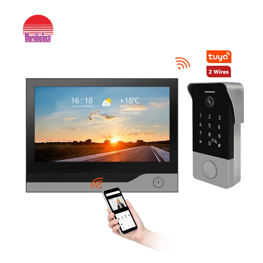 RFID Key 13.56Hz ID Card with Code Outdoor Station for 2 Wire Smart Intercom