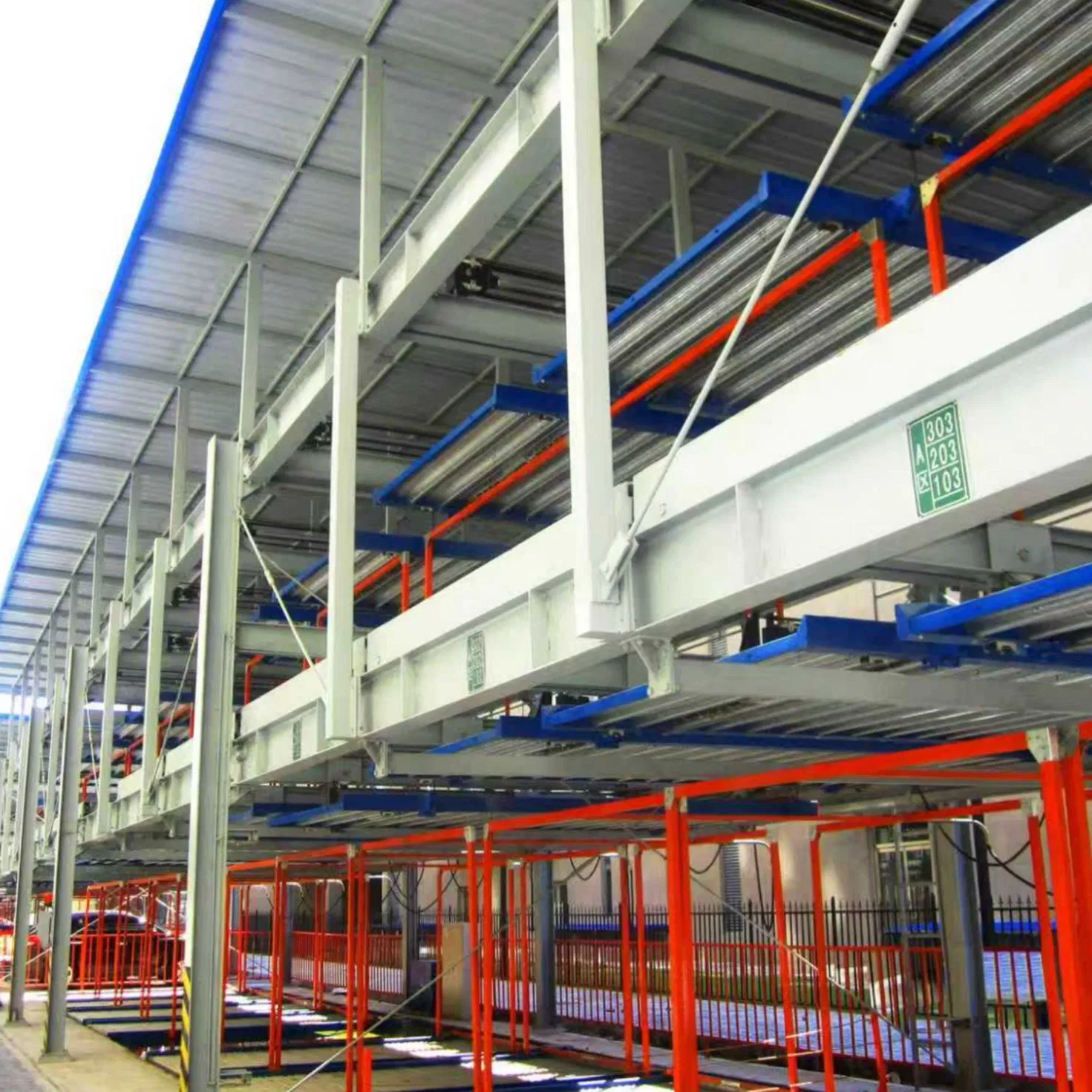 Versatile Application Three to Six Tier Puzzle Parking System Suitable for Hotels Hospitals Offices and Public Facilities