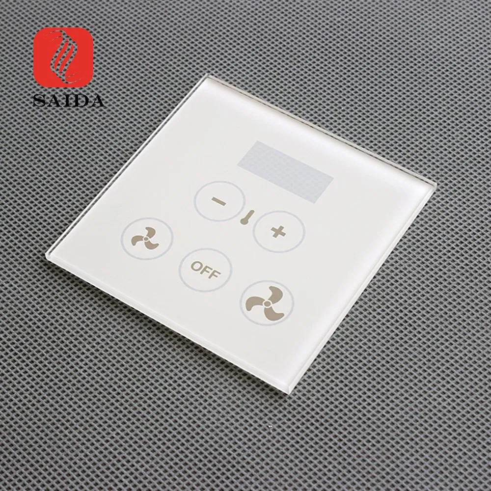 Access Control Cover Plate Light Touch Switch Panel Glass