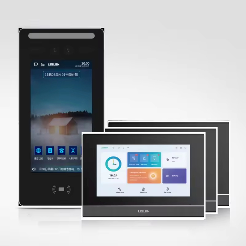 7 Inch Android WiFi Tuya Smart APP Remote Video Doorbell Security Access Control Kit Outdoor Video Door Phone IP Intercom System