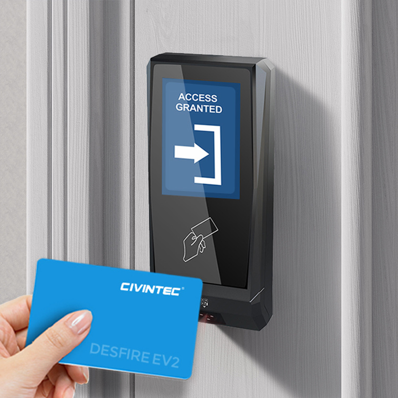 CT9 Touch Screen Smart Gym Access Control System with RFID NFC Qr Code Reader Tripod Turnstile Control