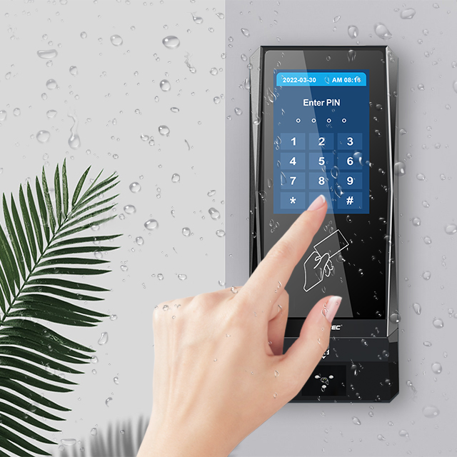 High-End Design Waterproof 4G TCP/IP WiFi All-in-One Cloud Touchless Access Control Terminal with BLE NFC Mobile APP