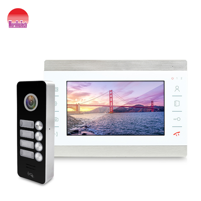 New Goods Home Security Intercom Doorphone Multi Apartment Video Door Bell Video Intercom System for Apartments Doorbell