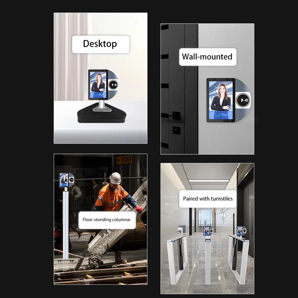 Staff Attendance Management Facial Recognition Alcohol Testing and Access Control Attendance System