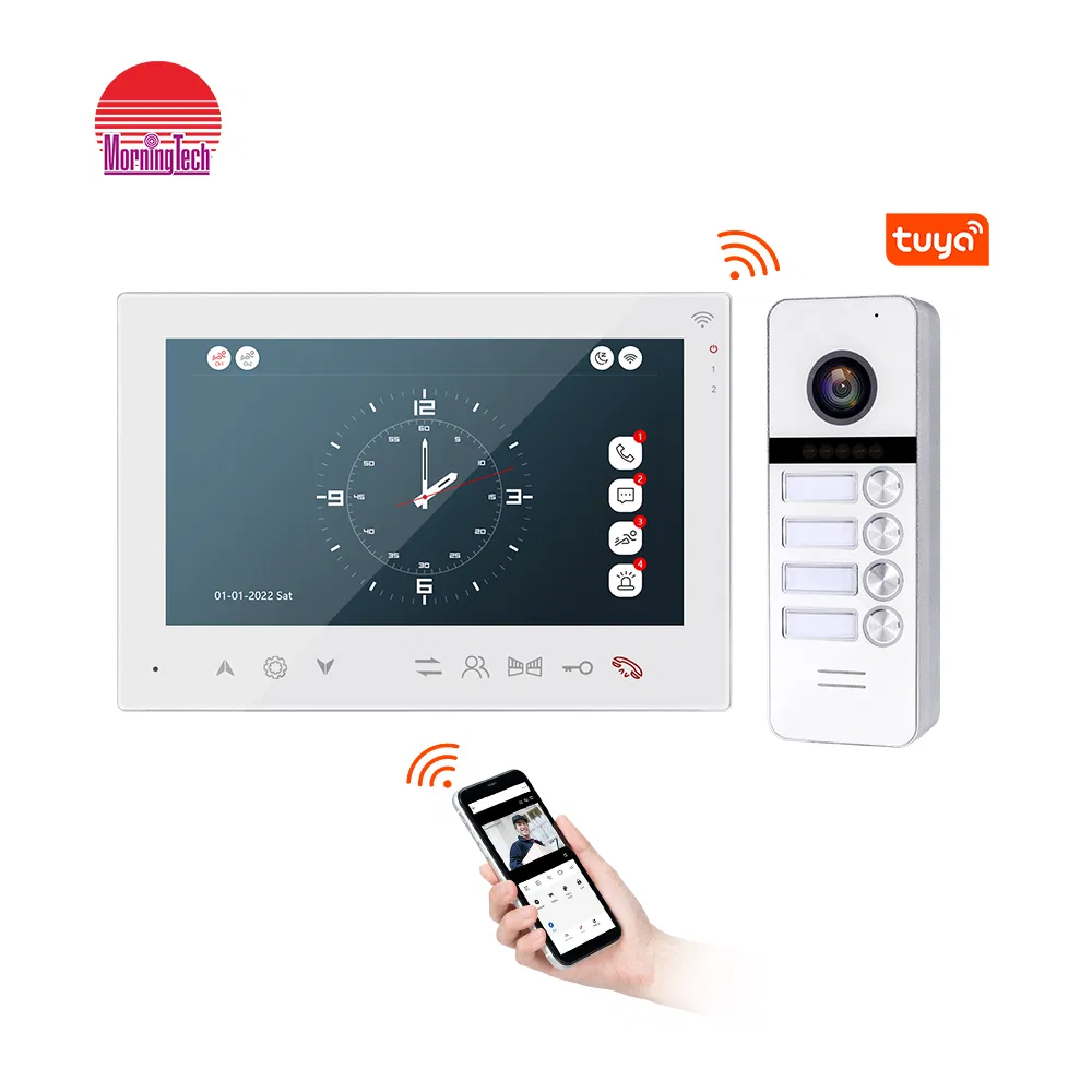 Hot Selling Multi Door Bell Wireless Video Doorphone Camera Clear Video Door Entry Intercom System