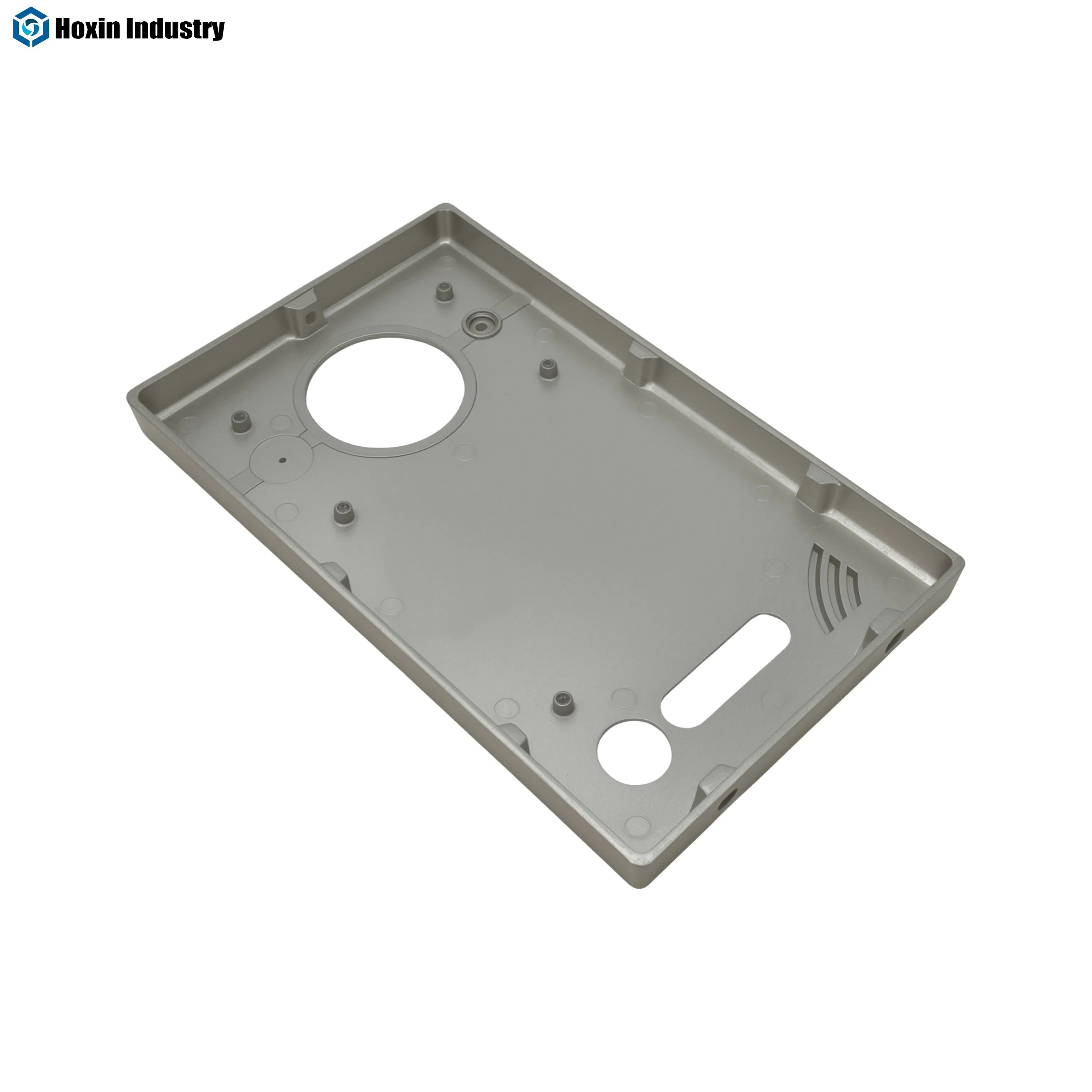 Customized Color Aluminum Die Casting Panel with Anodized Surface for Access Control