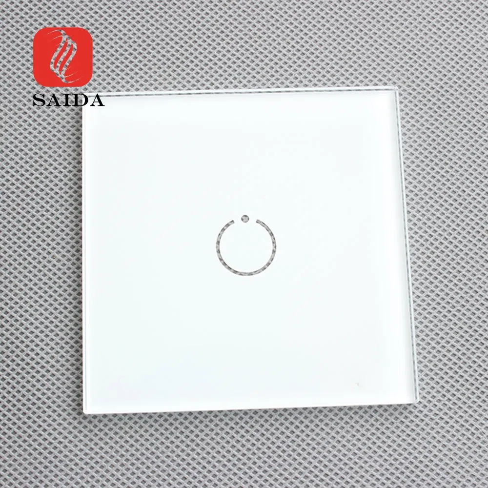 Access Control Cover Plate Light Touch Switch Panel Glass