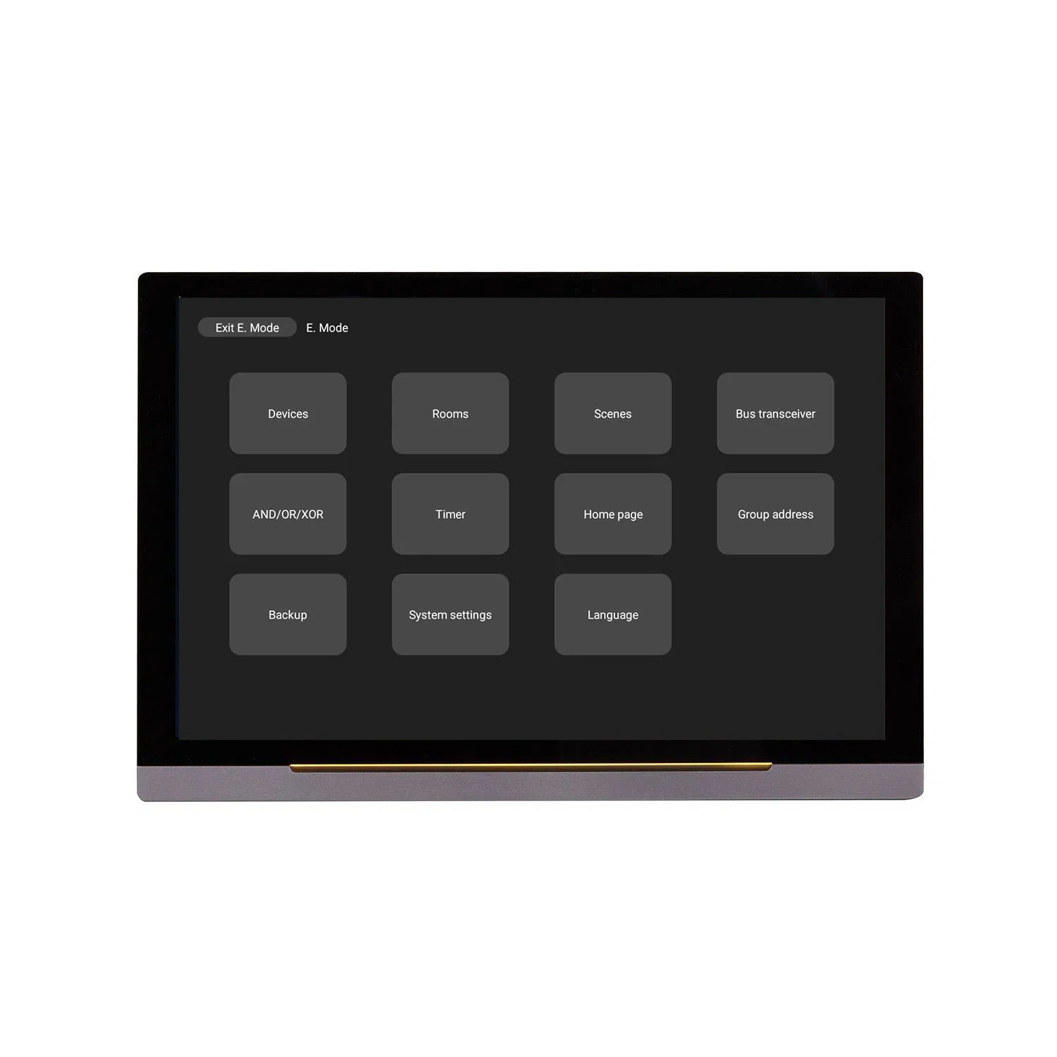 Smart House System Control Screen with 10 Inch Display