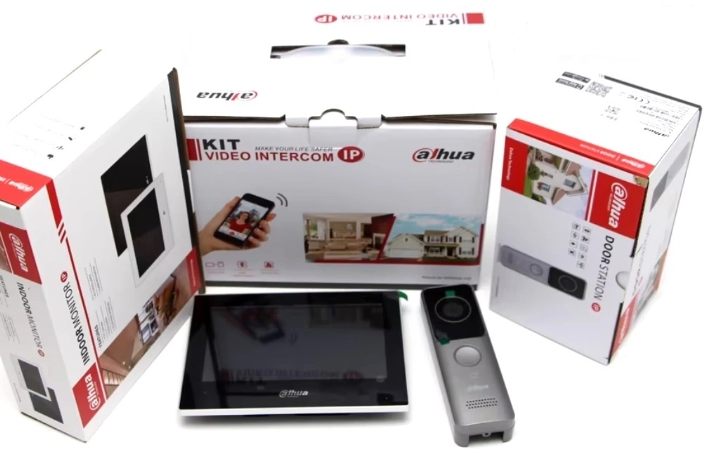 Ktw02 Dahua Original Wi-Fi Villa Door Station&amp; IP Indoor Monitor Video Intercom