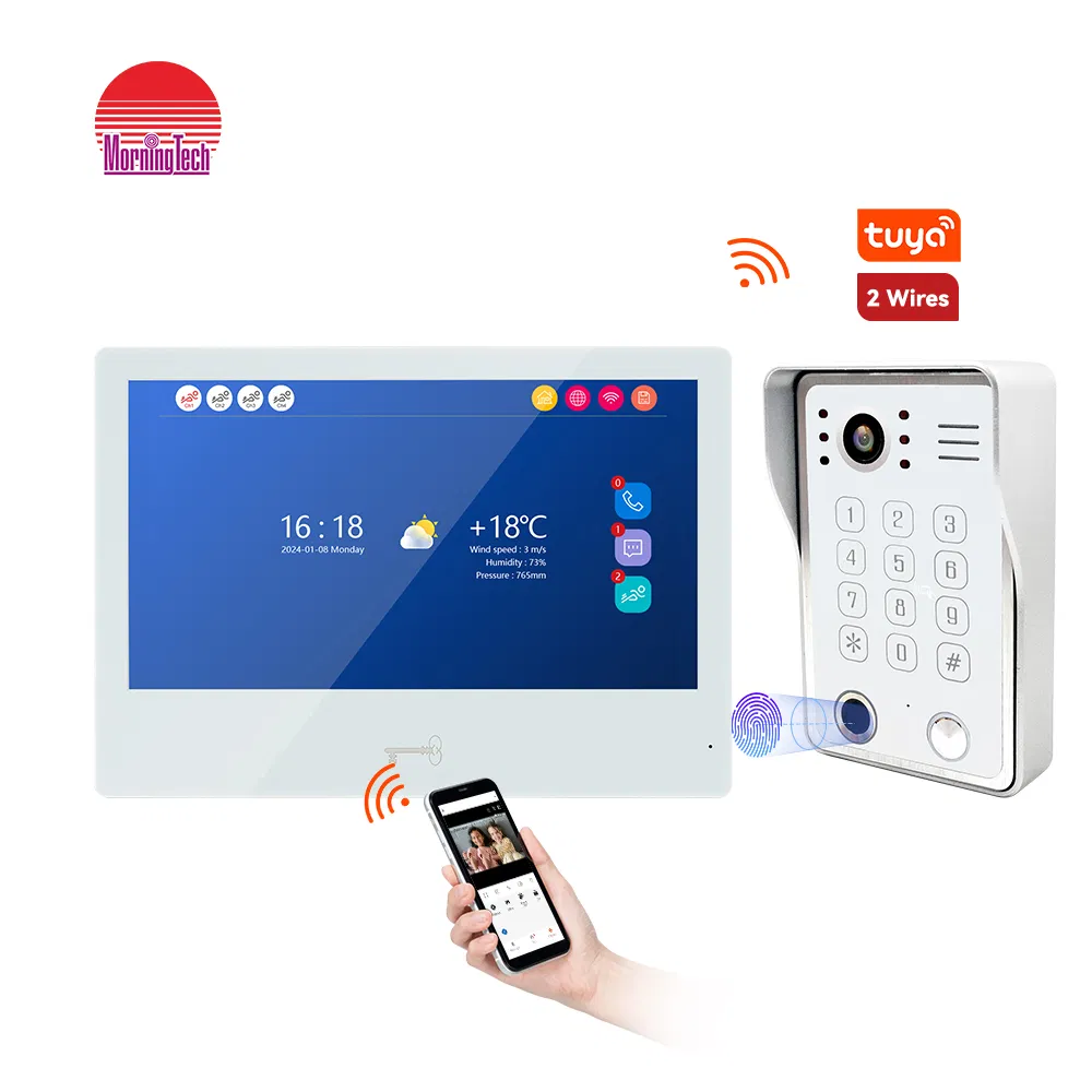 2 Wire Bus System for Fingerprint RFID Outdoor Station