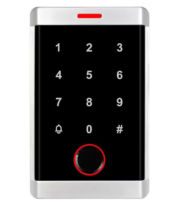 Smart Door Access Control System with Password, IC Card, Fingerprint
