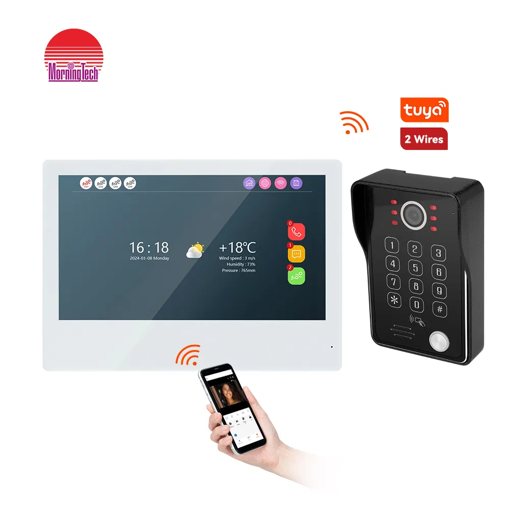 RFID Keypad Outdoor Station for 2 Wire 10inch Monitor