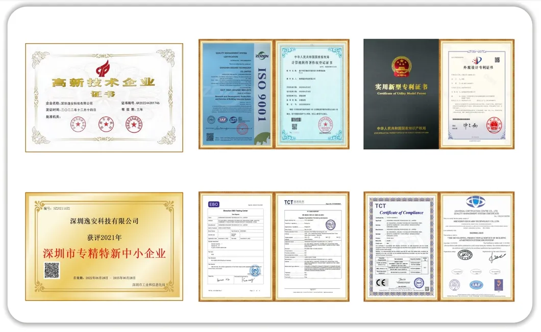 Certifications CE RoHS REACH