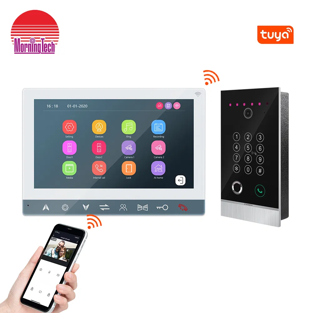 Smart Security Devices WiFi Video Door Phone Long Distance Villa Doorbell Intercom System Wireless Intercom