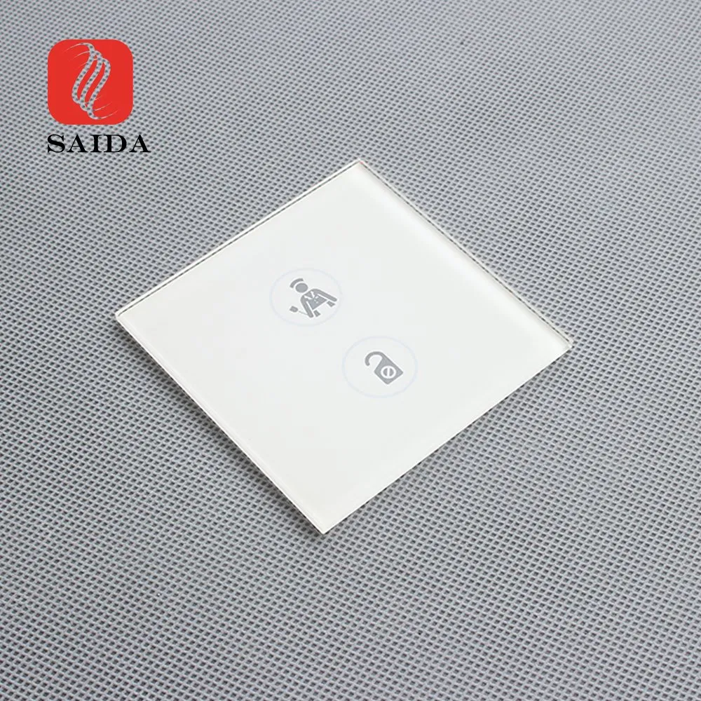Access Control Cover Plate Light Touch Switch Panel Glass