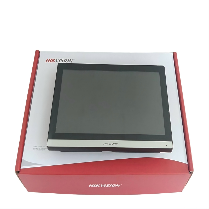 Hikvision Ds-Kh6350-Wte1 7-Inch IPS Touchscreen IP Intercom Indoor Station with Poe &amp; WiFi