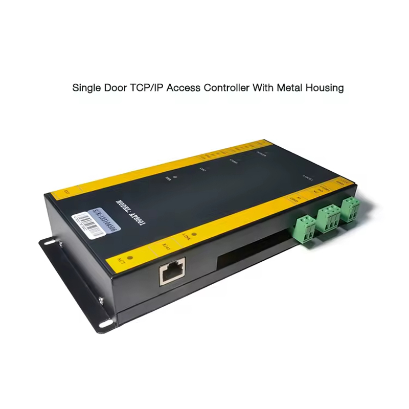 Metal Housing TCP IP Network Qr Code Reader Time and Attendance 1 Door Access Control
