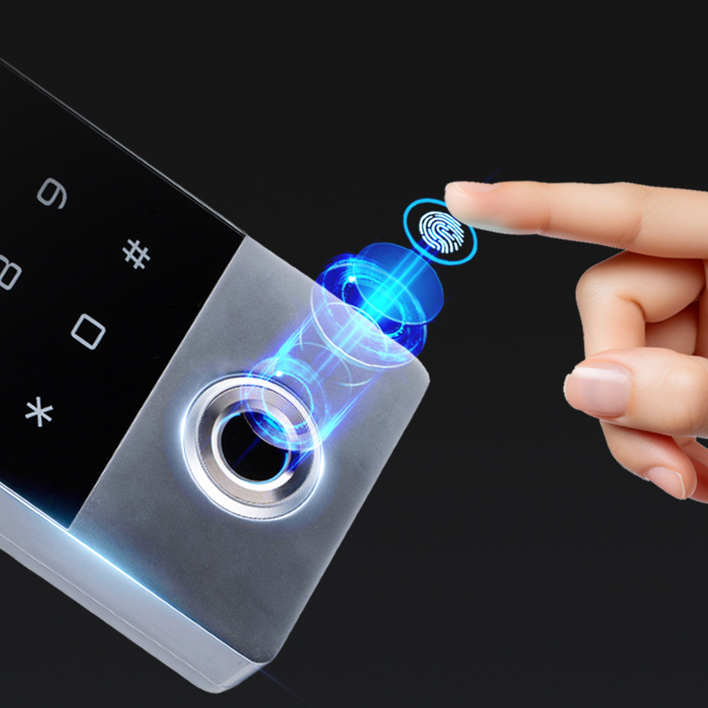 Yoursensor IP54 Access Control Smart Door Lock System Use Digital Biometric Finger Print