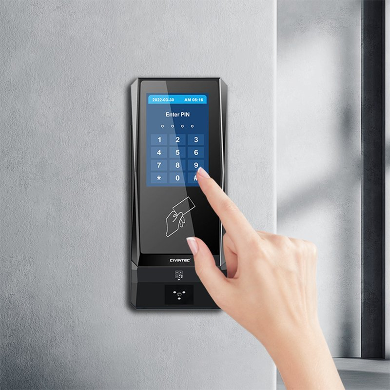 CT9 PRO Waterproof Cloud Based HTTP Protocol WiFi BLE NFC Mobile Access Control Keypad Mobile APP