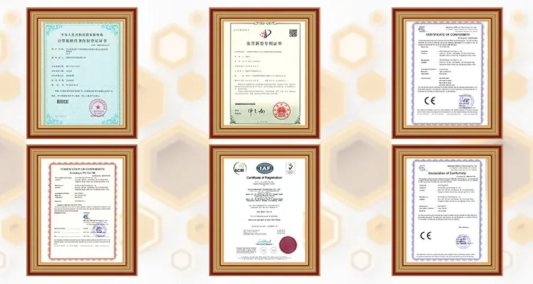 Certificates