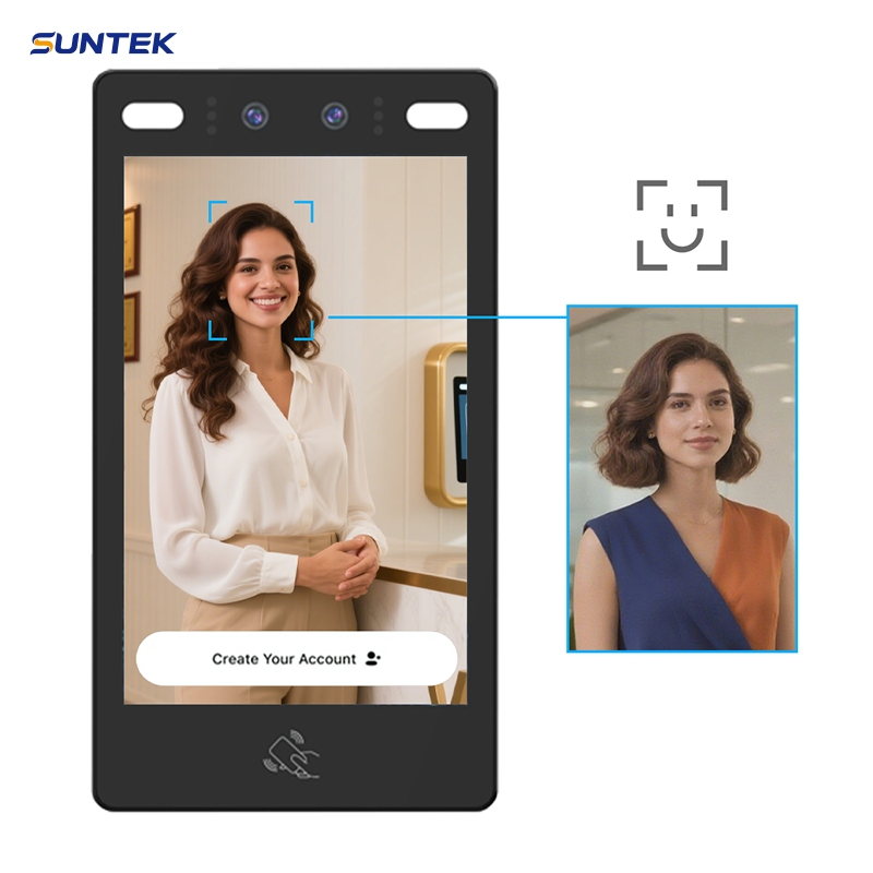 Suntek Wholesale Biometric Elevator Access Control Device Android NFC RFID Verification Hardware Face Recognition System