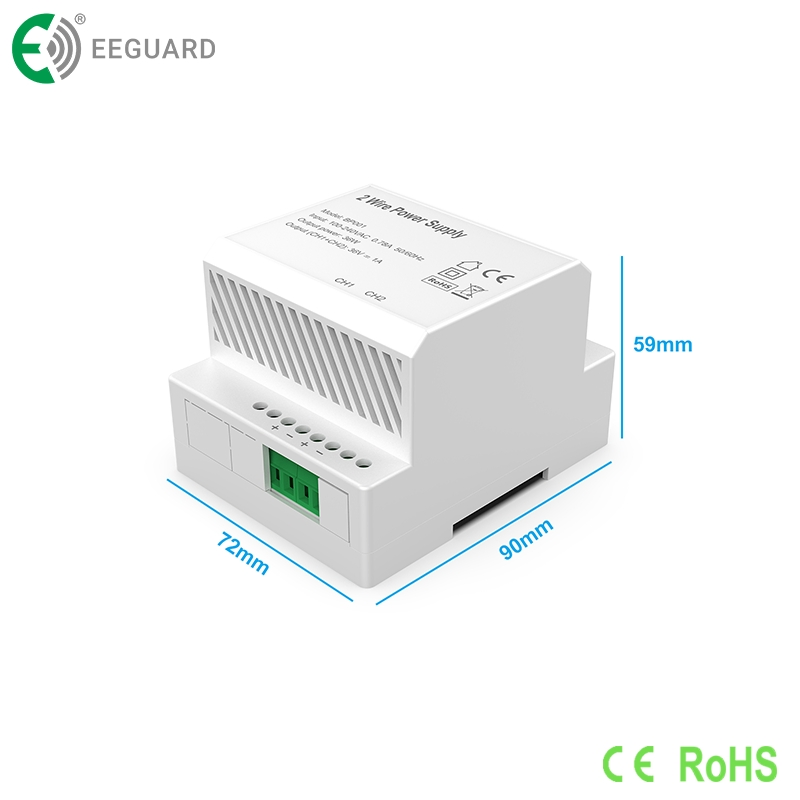 2-Wire IP Call Button IP66 Villa Doorbell Intercom System with RFID Tag