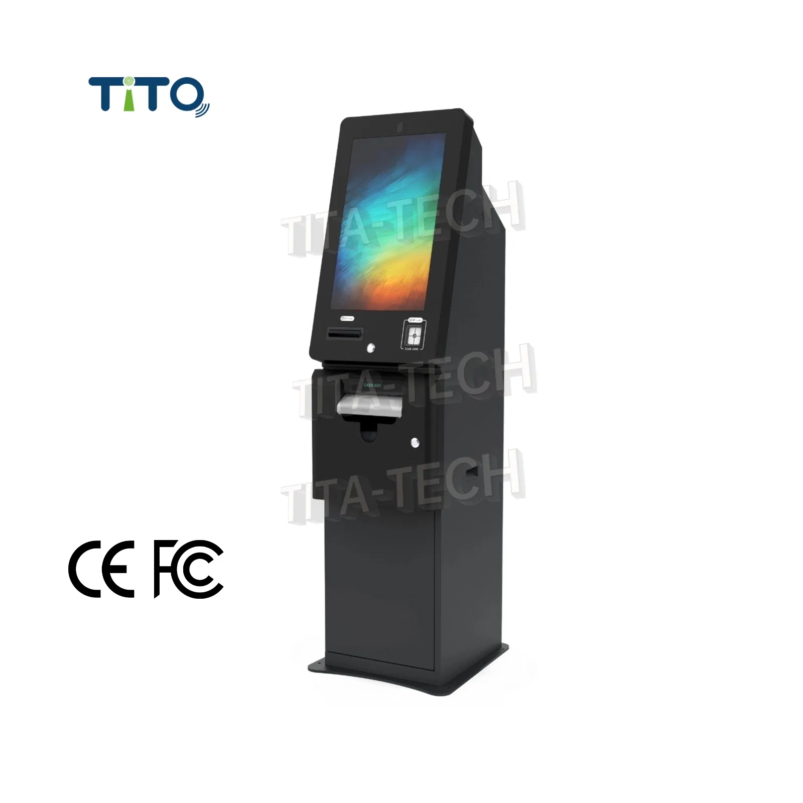 Self Payment Kiosk System for Skill Video Game Machine