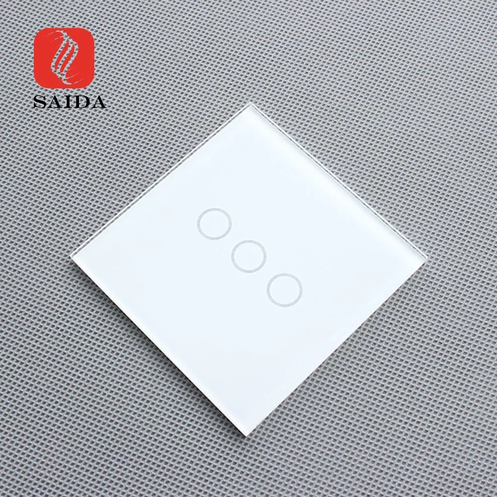 Access Control Cover Plate Light Touch Switch Panel Glass