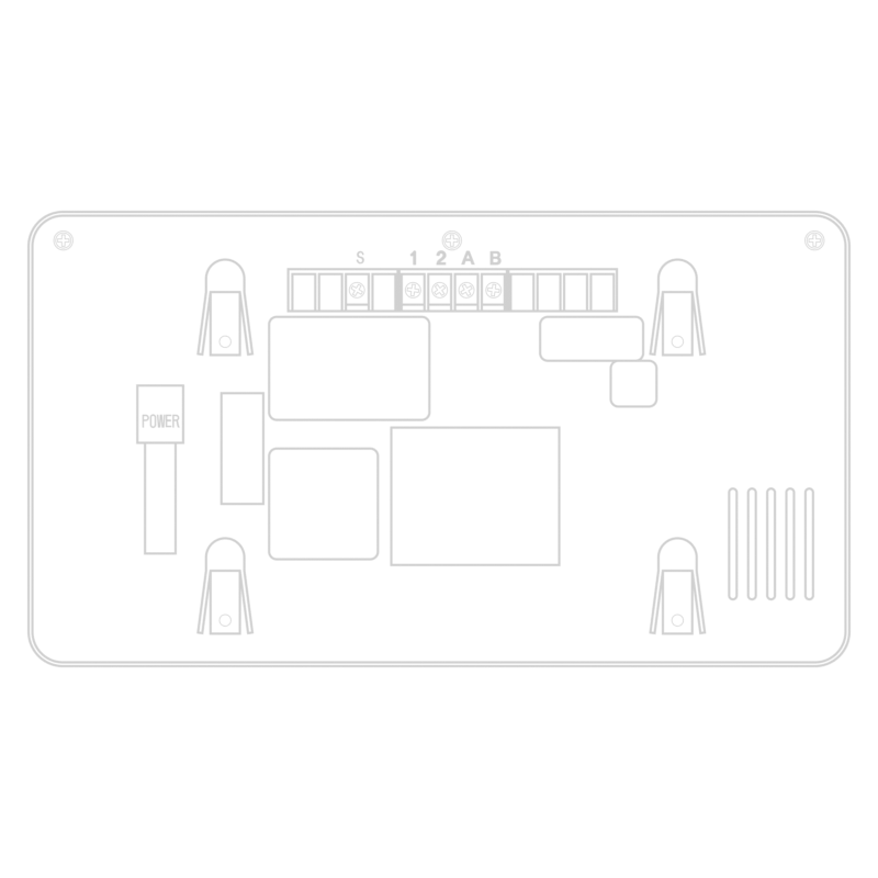 7 Inch Screen Monitor 2 Wired Connect Outdoor Unit with Remote Unlock Video Door Phone Intercom System