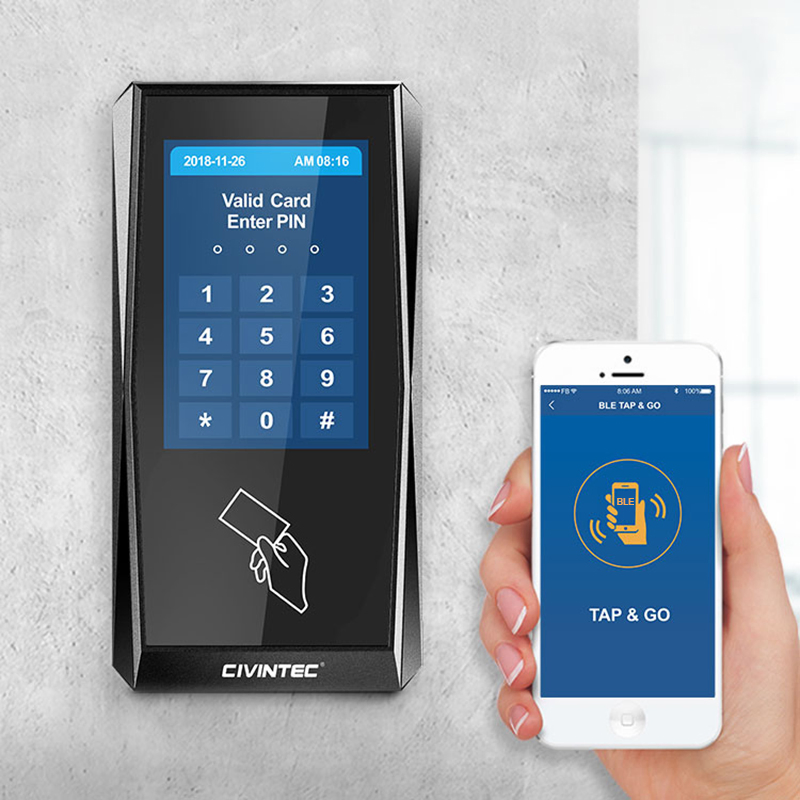 CT9 Cloud-Based NFC Blue Tooth Mobile Phone APP Remote Access Control TCP IP Poe Controle De Acesso