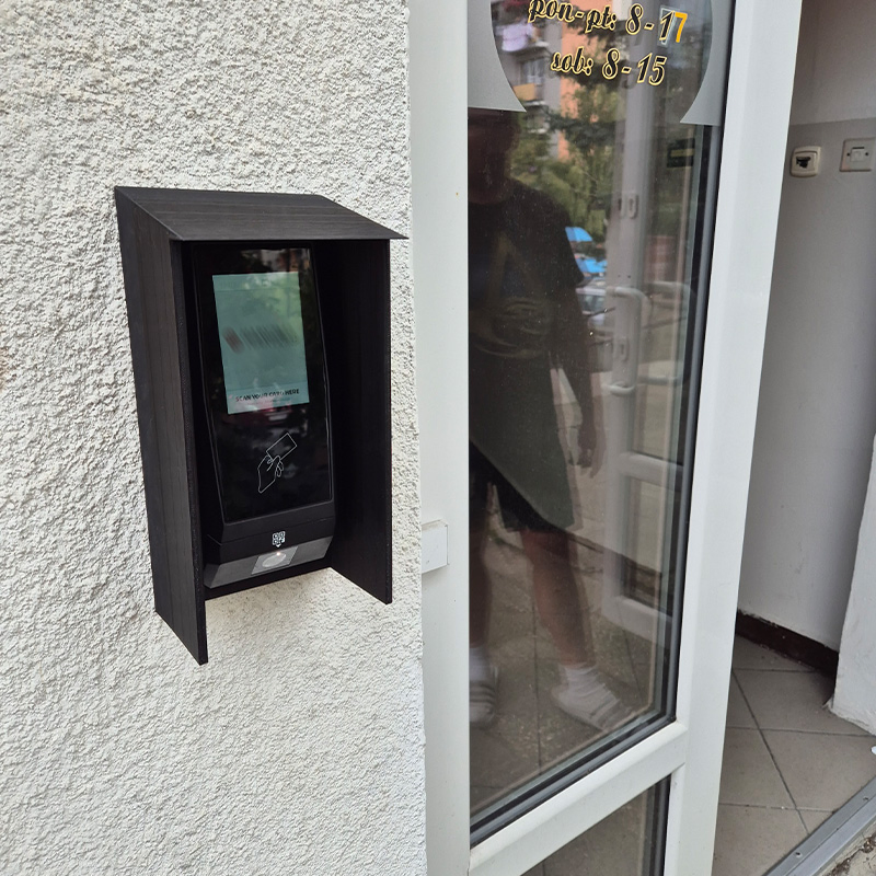 Smart Gym &amp; Office Door Security System: Mobile APP, UV-Resistant Keypad &amp; Cloud-Based Membership Management