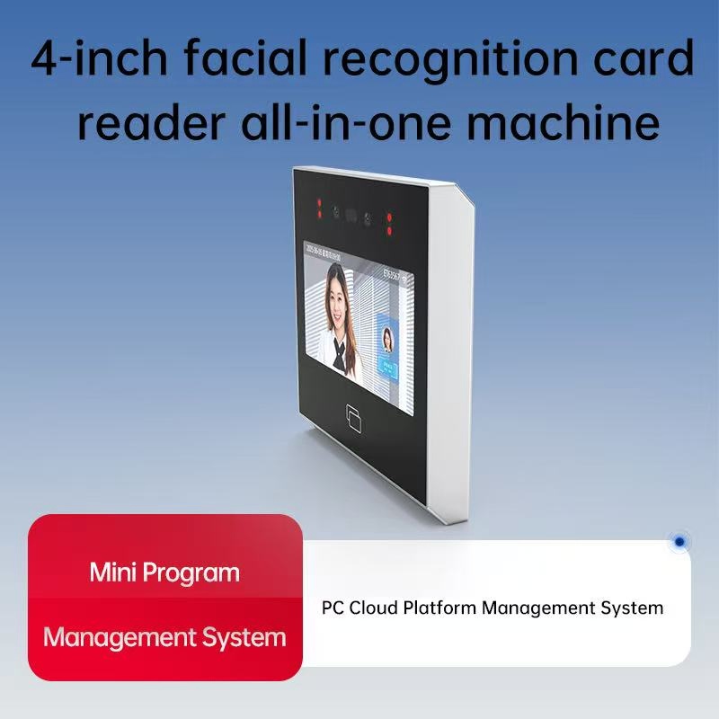 High-Capacity 10000 Cards &amp; Facial Recognition Time Attendance System for Airport Entry Management