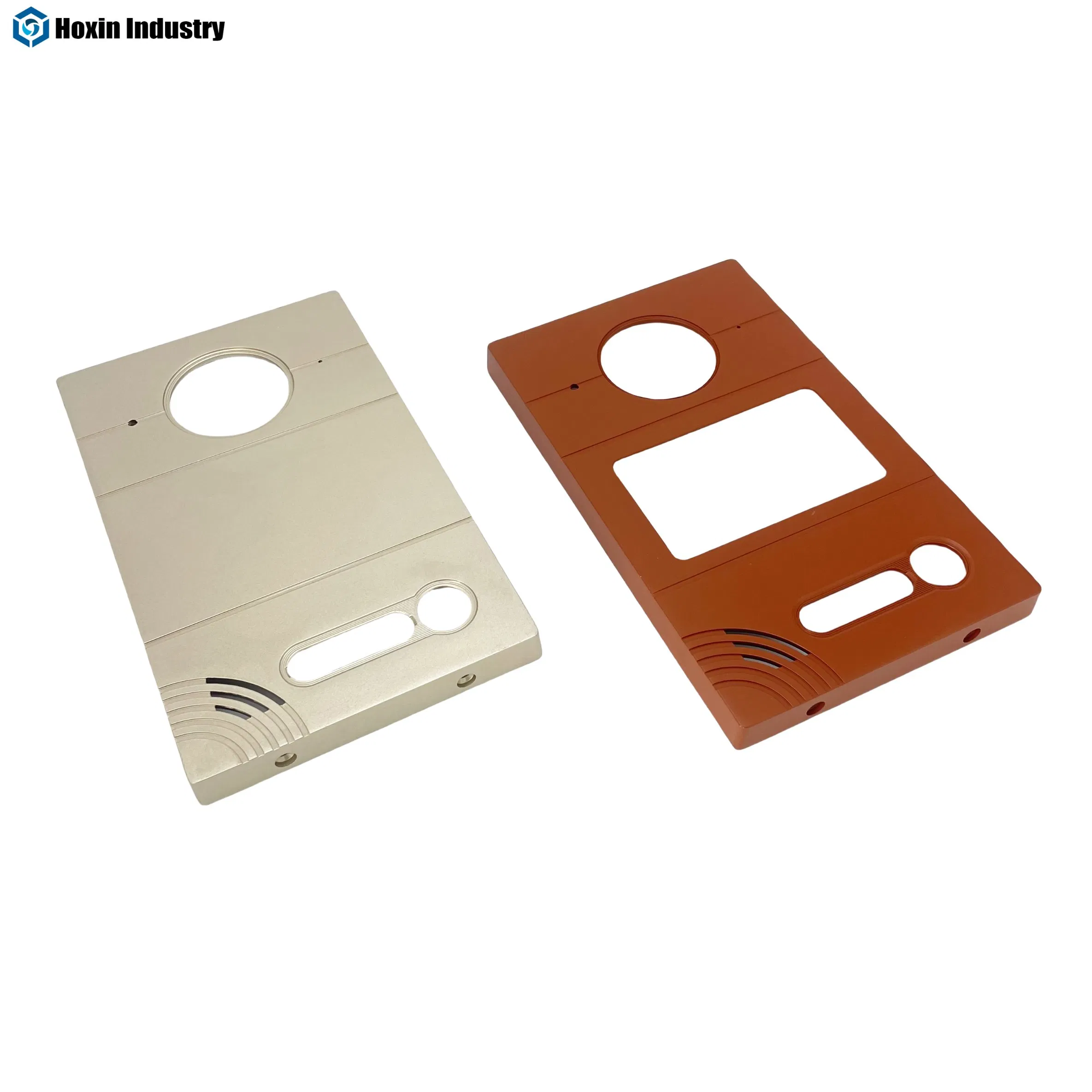 Customized Color Aluminum Die Casting Panel with Anodized Surface for Access Control