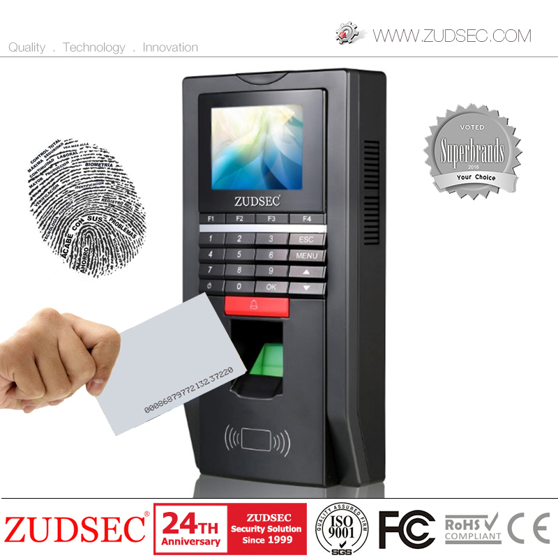 Professional &amp; Powerful Network TCP/IP RFID Fingerprint Door Access Control System with Time Attendance Function