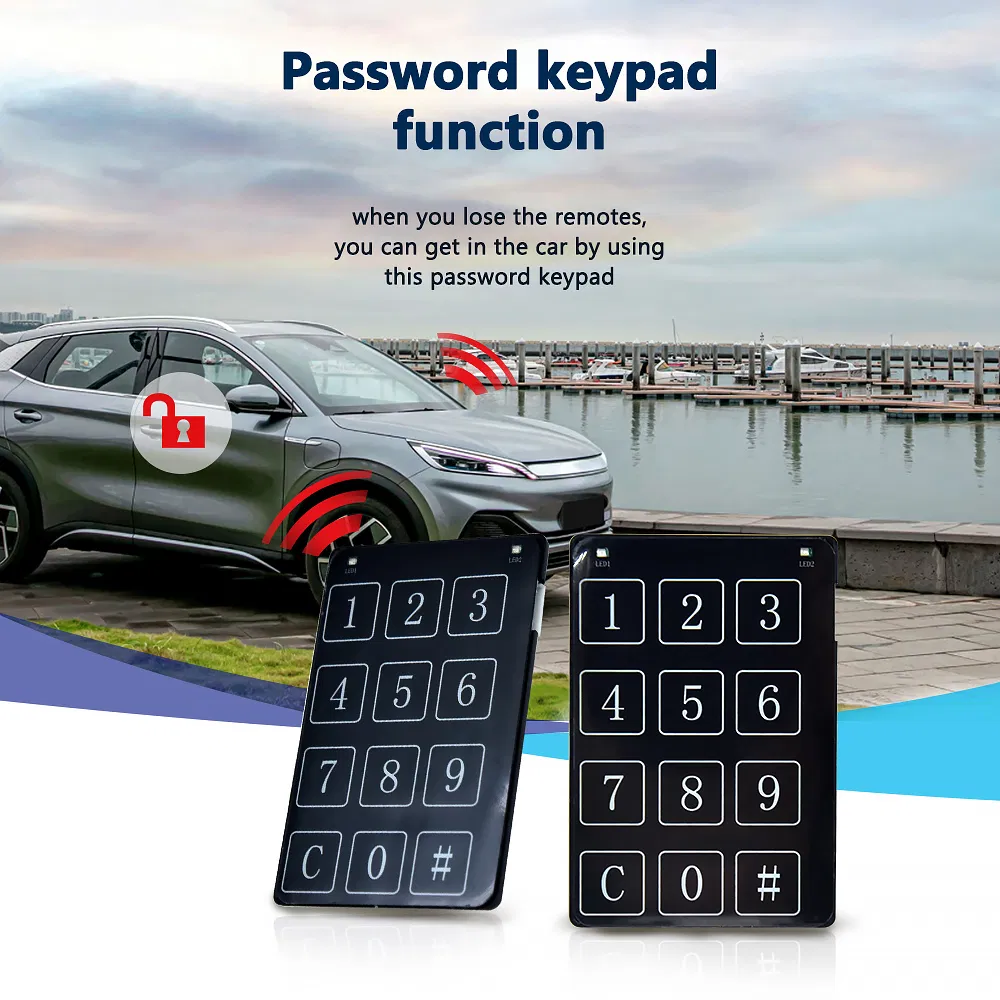 Keyless Entry Car Alarm Pke Alarm Remote Engine Start and Stop Push Start System