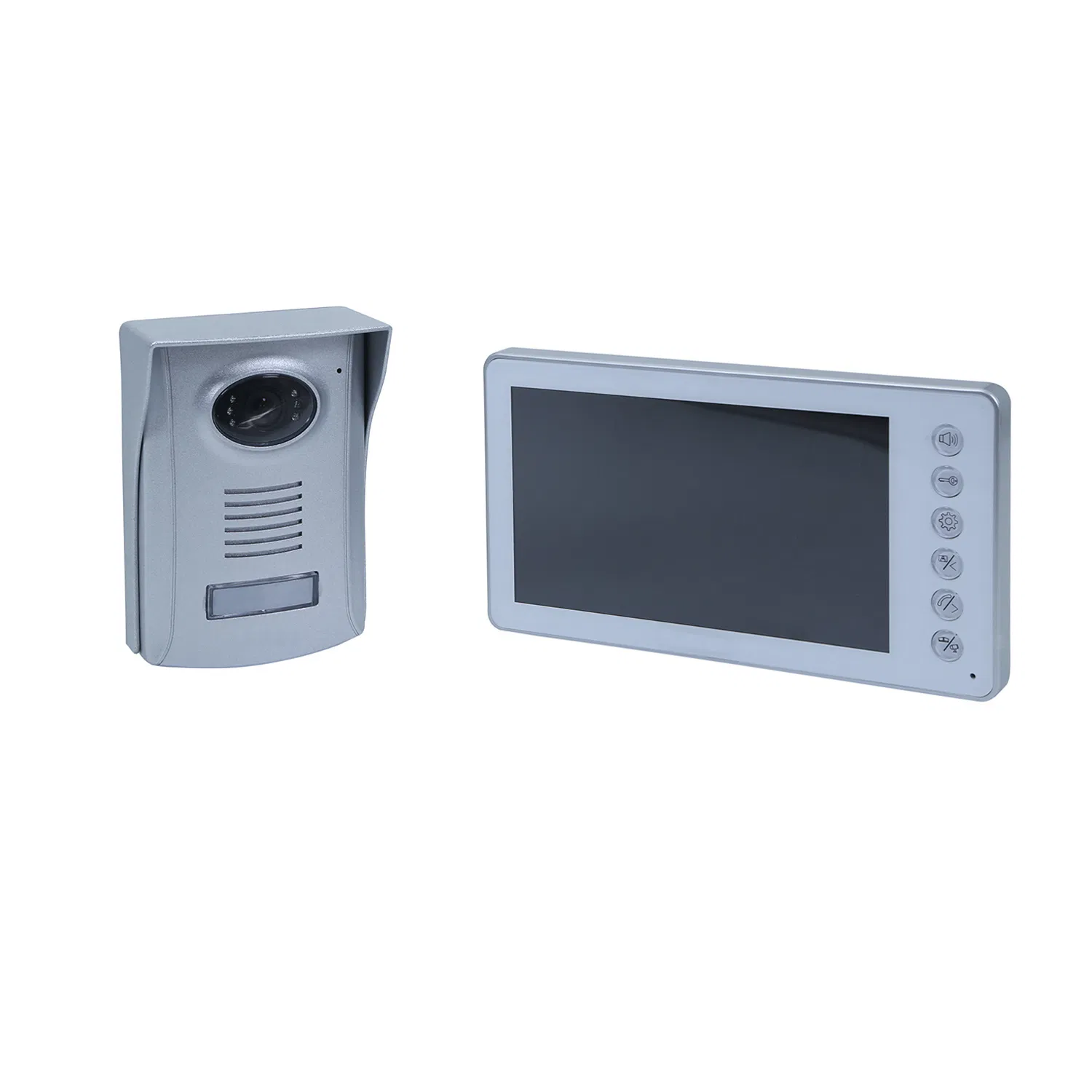 Classic 7inch LCD Screen, Hot Sell in DIY Market, Connect with IP Box, Support Samrtphone Control Video Doorphone