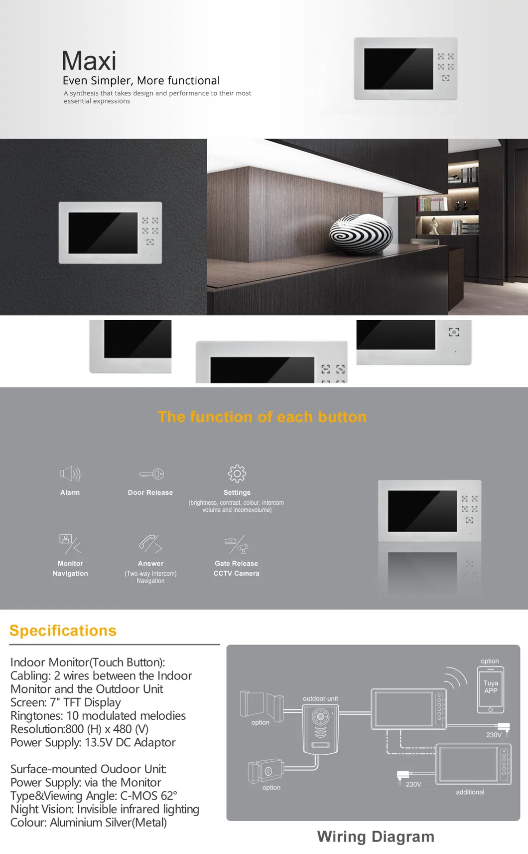 Video Door Phone System Details