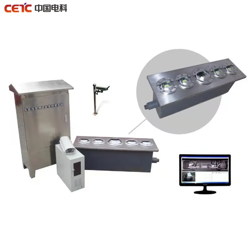 Fixed Under Vehicle Scanning System