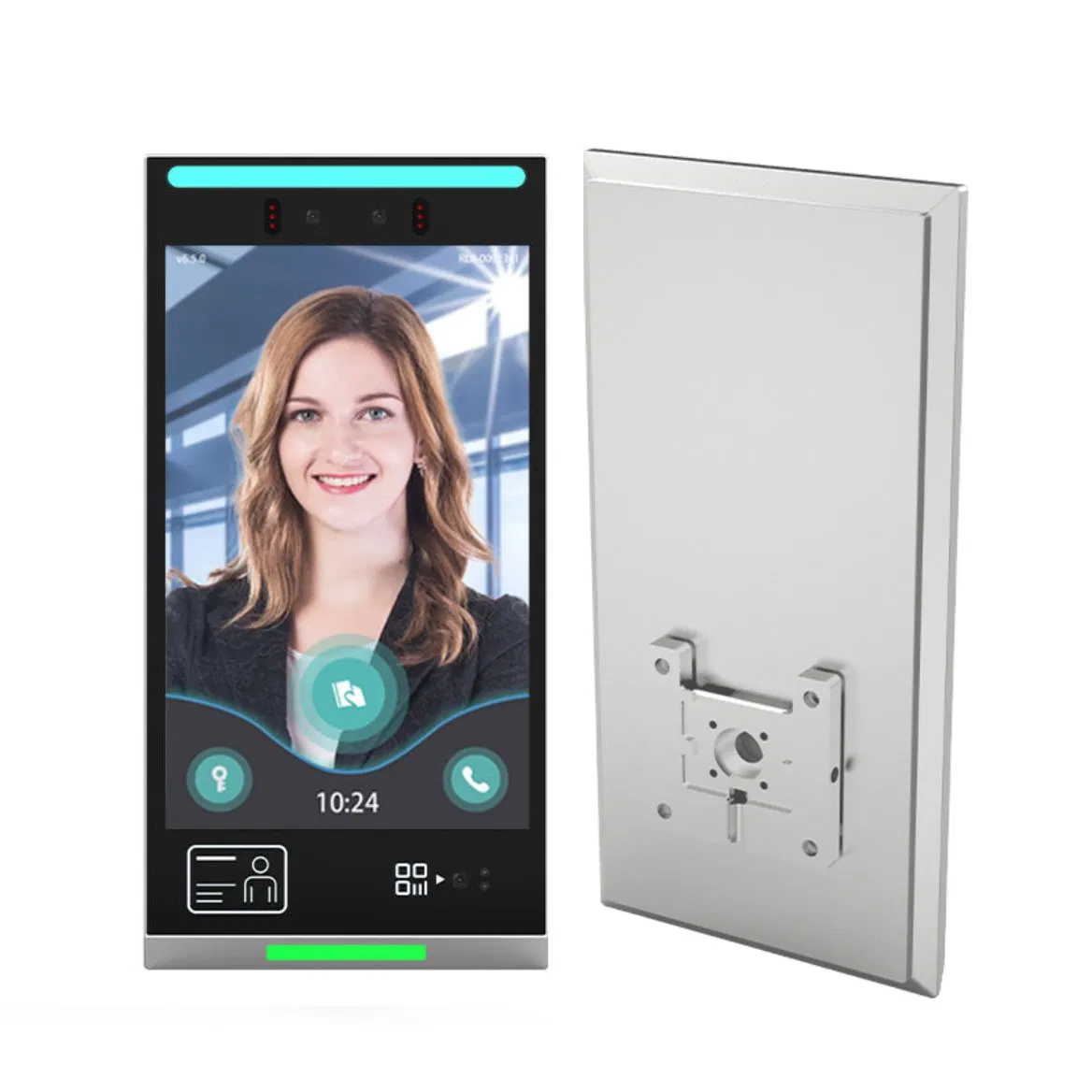 10 Inch Wall-Mounted Source Factory Manufacturing Facial Recognition Door Access Control System