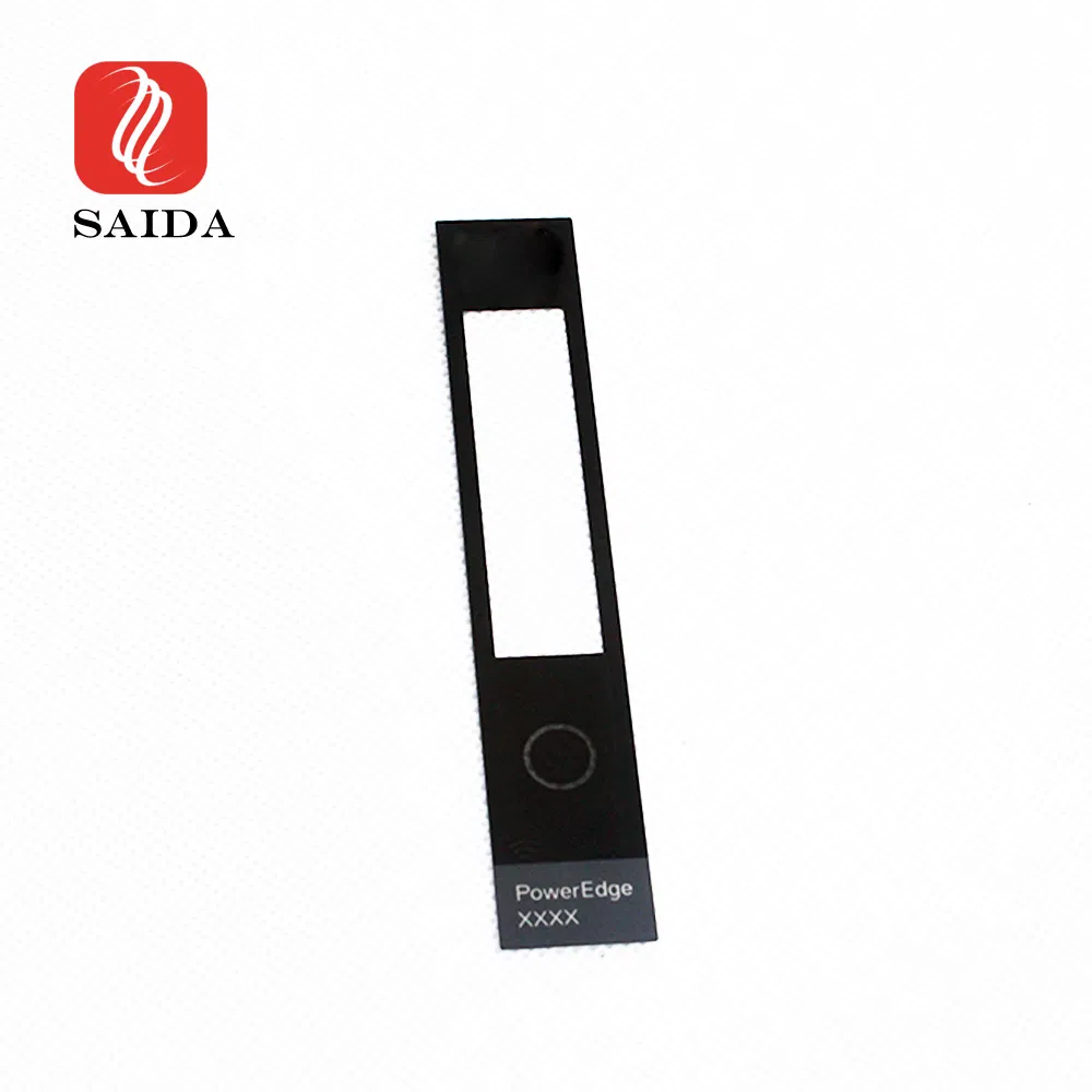 2mm Access Control Card Touch Control Silk Print Cover Glass Panel