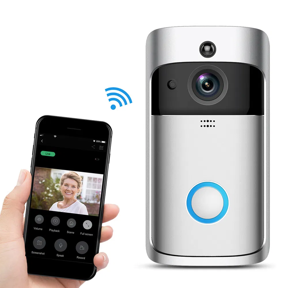 Security Apartment Camera Door Bell Phone Wireless WiFi Video Doorbell