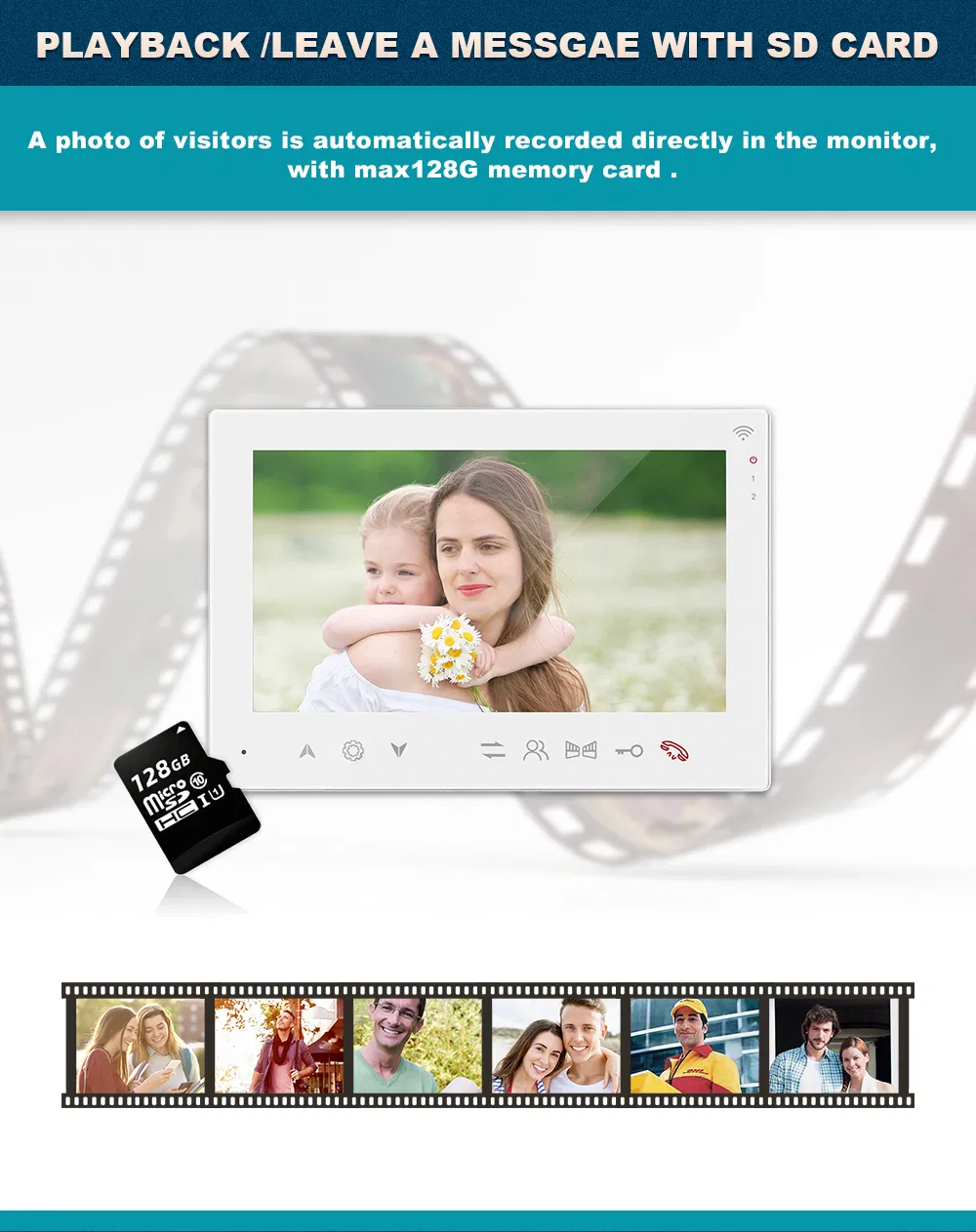 Video Doorphone Intercom 3