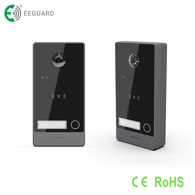 2-Wire 7" Touch Screen Video Doorphone with Tuya Intercom System RFID Unlock Villa Kit