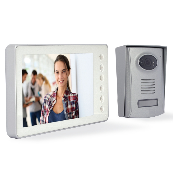Classic 7inch LCD Screen, Hot Sell in DIY Market, Connect with IP Box, Support Samrtphone Control Video Doorphone