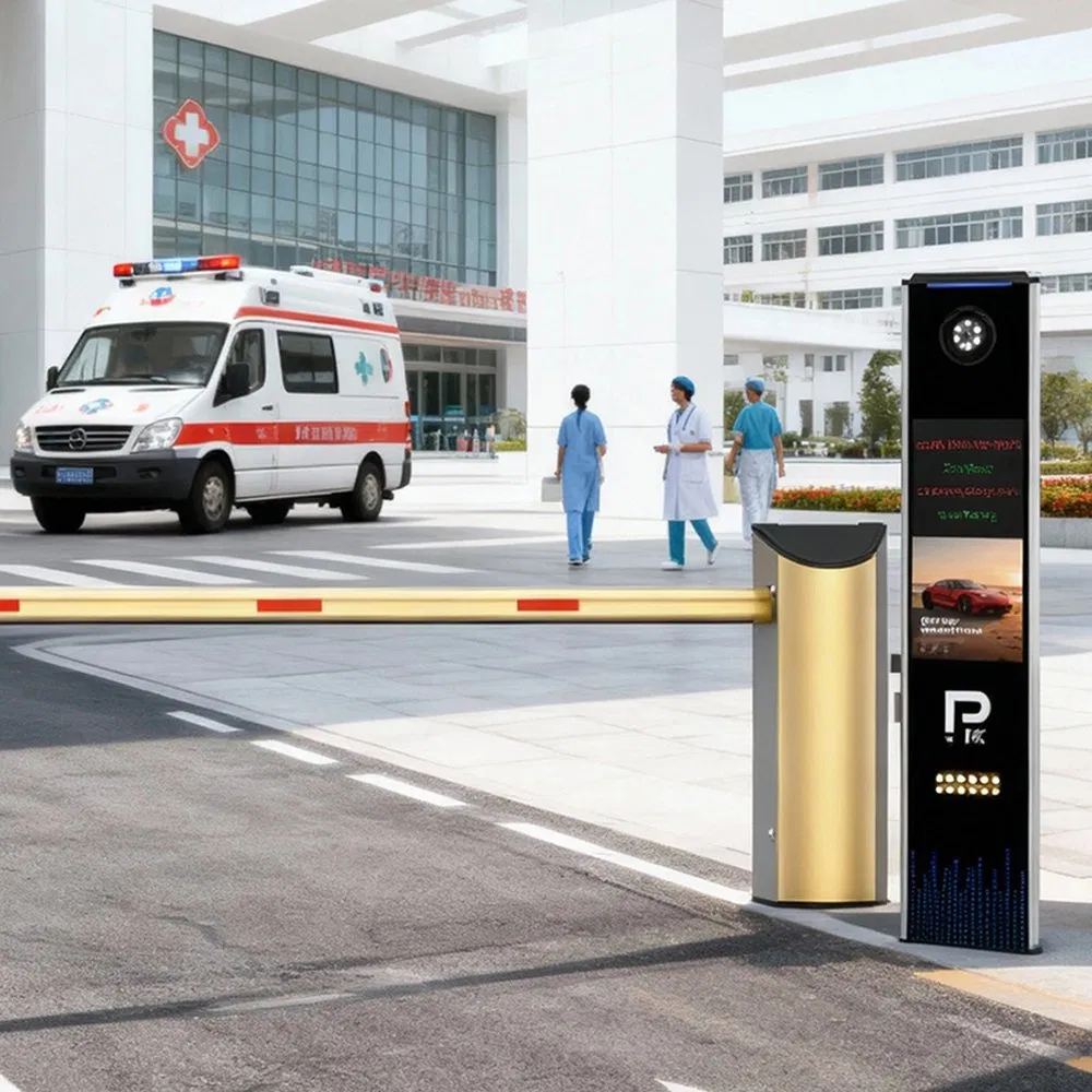 Top-Notch High-Quality Cloud-Based 5MP License Plate Recognition System Parking Management with LED/LCD Large Screen for Logistics Park Vehicle Access