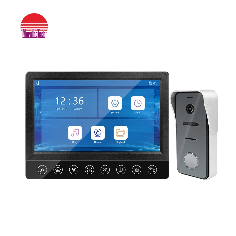 Factory Wholesale Intercom 2 Wire IP Video Intercom System for Villa Apartments Video Door Phone Video Intercom System Door Bell Doorbell