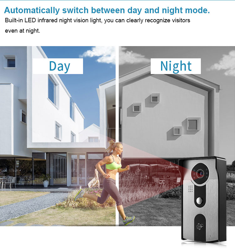 Good Quality Smart Video Doorbell with Waterproof Camera Video Door Phone System Intercom Doorbell