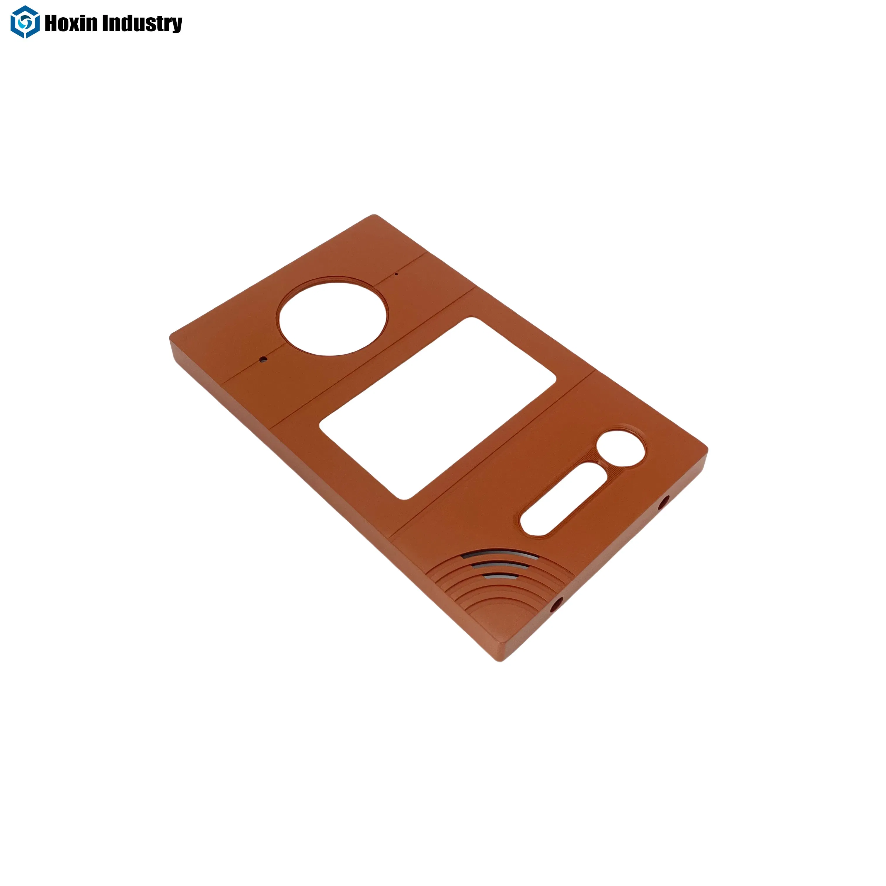 Customized Color Aluminum Die Casting Panel with Anodized Surface for Access Control