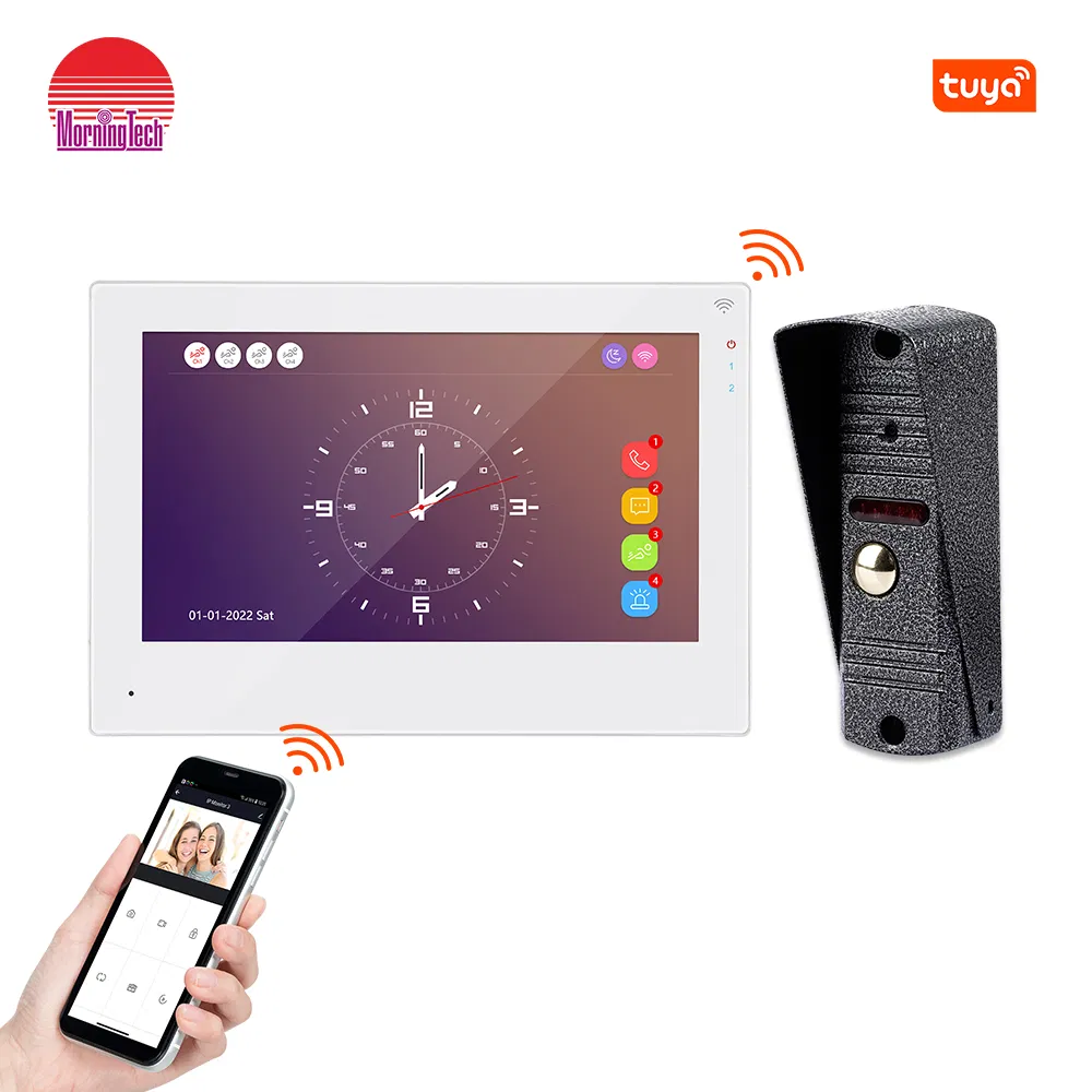 2020 Hot Products Wireless Smart Doorbell WiFi Video Doorphone Smart Doorbell WiFi Wireless Video Intercom Door Ring Security Camera Bell 1080P